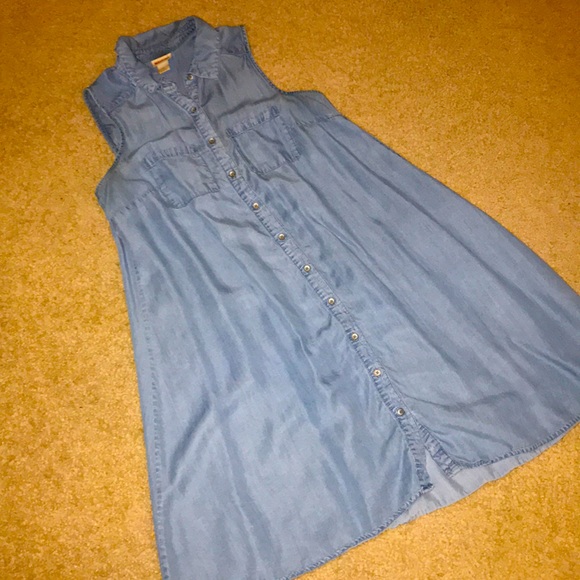Mossimo Supply Co. Dresses & Skirts - Mossimo Denim Sleeveless Dress